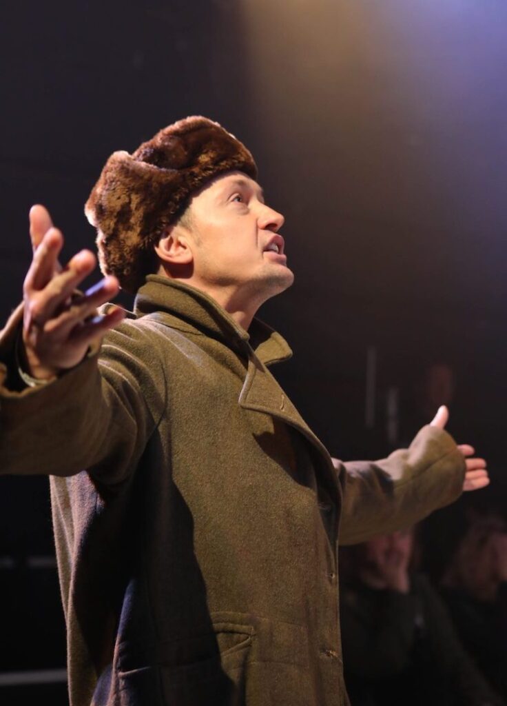 actor on stage